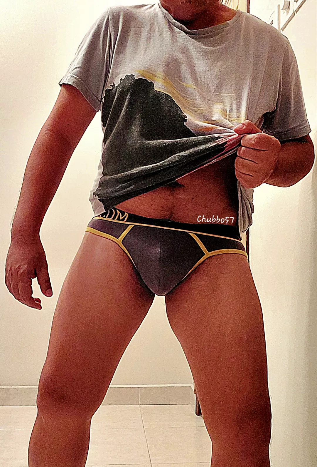 Kink: Briefs. Horny AF over the weekend, in my new briefs. Wish you were here. 😛❤️‍🔥😈💋🥵