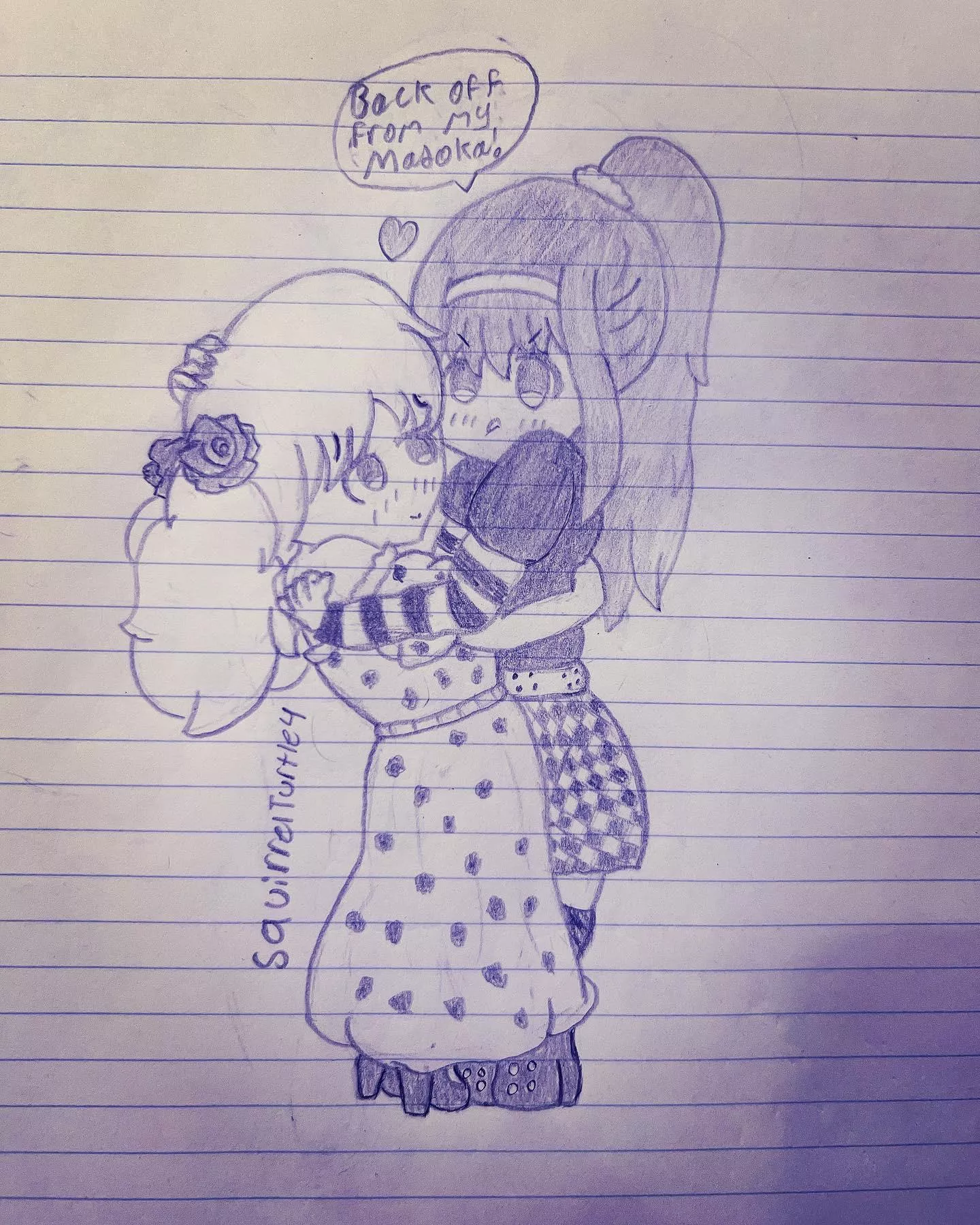 Madoka and Homura on a date [Puella Magi Madoka Magica] ❀(*´◡`*)❀