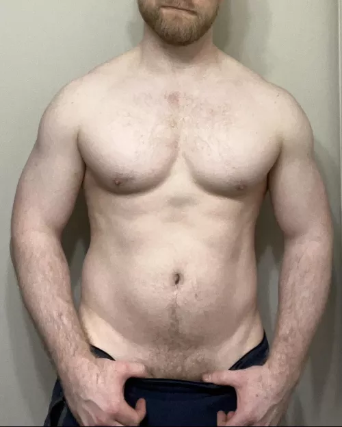 My body is a work in progress. Do you like where it’s headed?