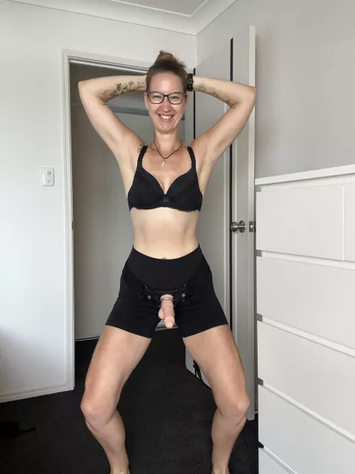 Obviously enjoying myself..