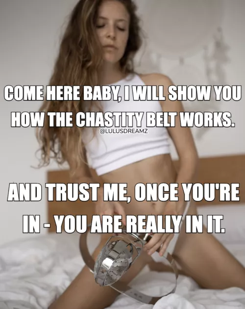 Once you're in it, you're in! 😈