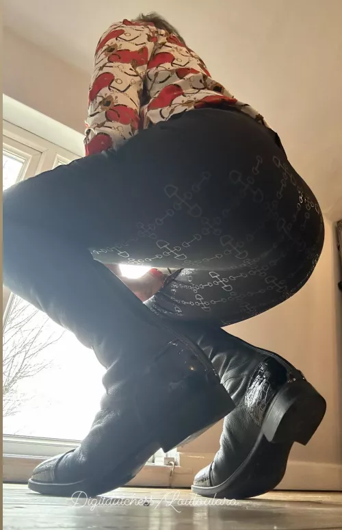 Riding boots stop chafing [oc]