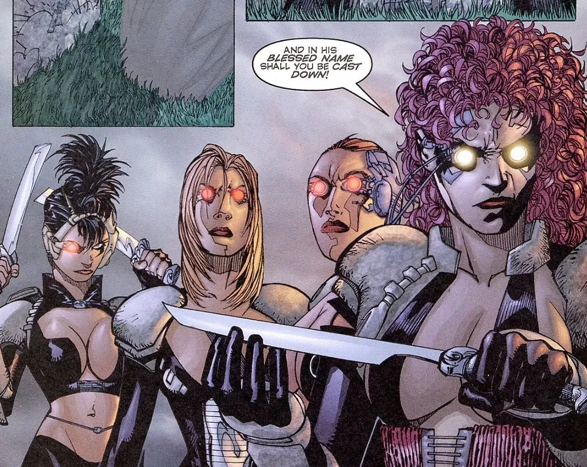 Scythe's Warriors [Ghost (1998) #12]