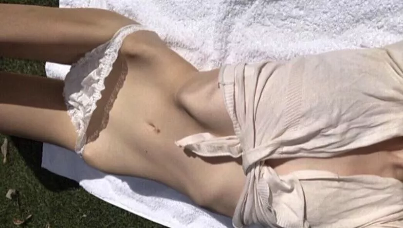 She has such a slim body