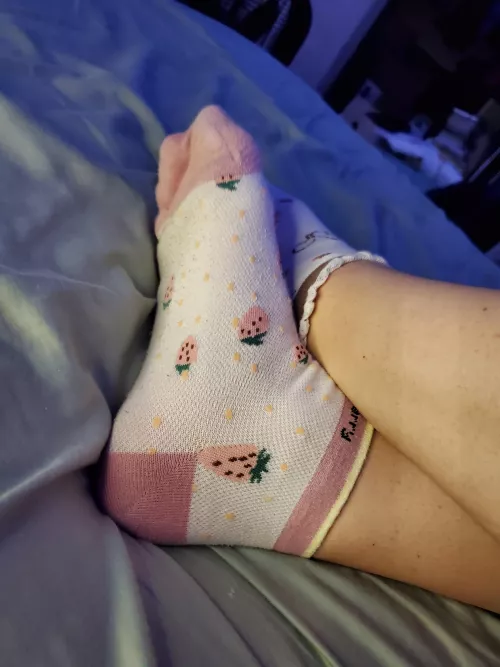 Some of my favorite socks 🥰 walked 8 miles today, need a simp to help them feel better