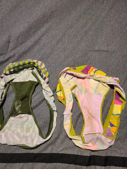 Some skids and my kitty juices! Who likes that combination?!