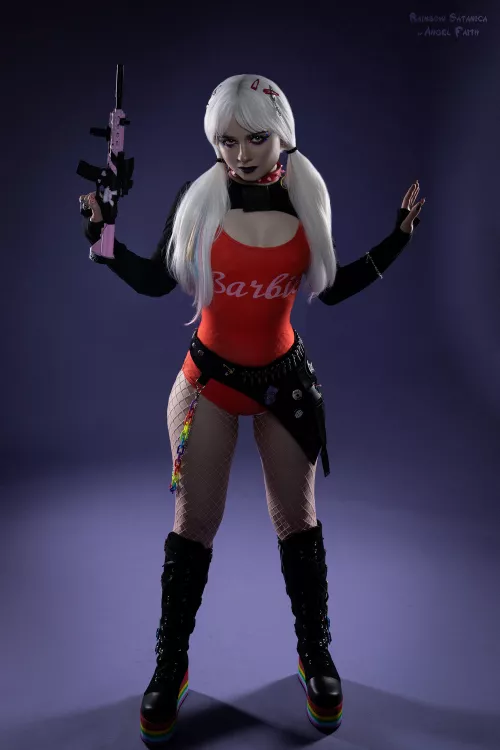 This bodysuit looks very bold and sexy