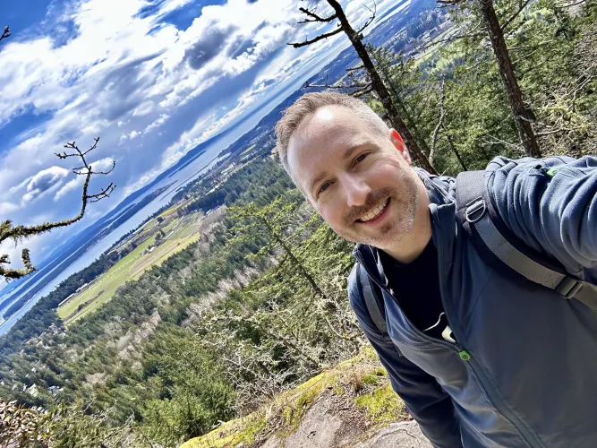 Was a beautiful day for a hike!