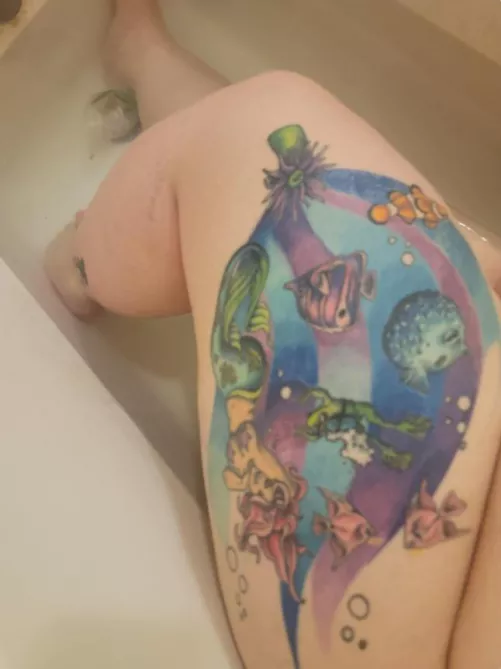 Who's gonna wash my back?