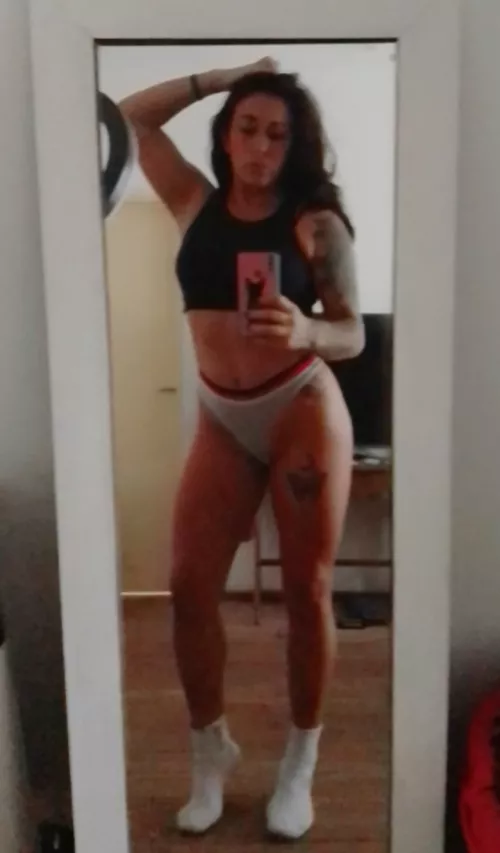 Are you prepared to be humiliated? I want to kick your balls with my strong legs 🦵 [domme]