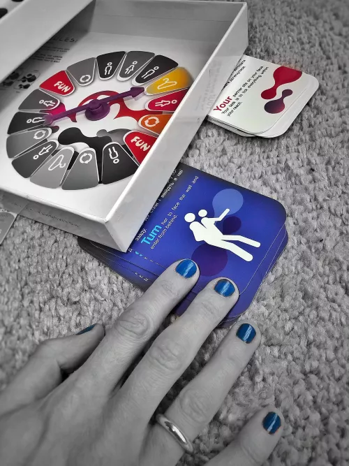 Board games. Having [f]un