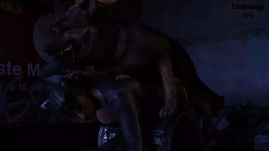 Catwoman in trouble (Lordswagg666)