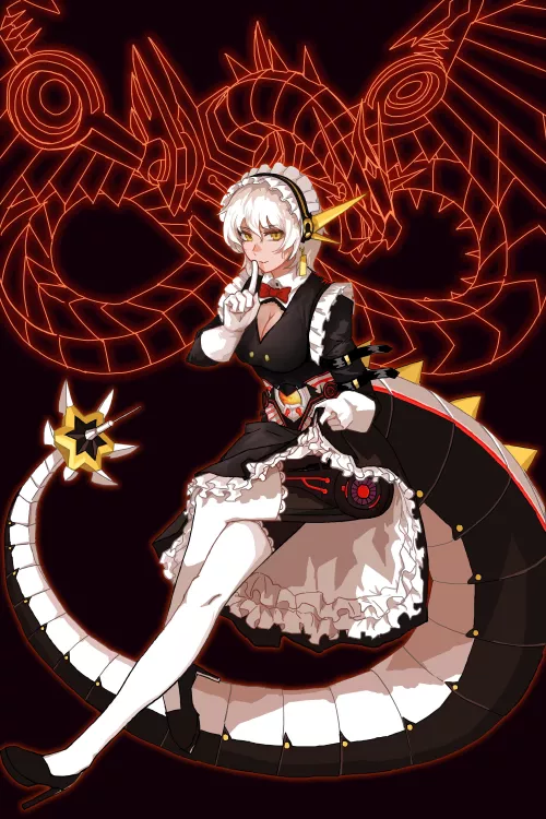 Cyber Dragon Maid Infinity (pred) [Yu-Gi-Oh]