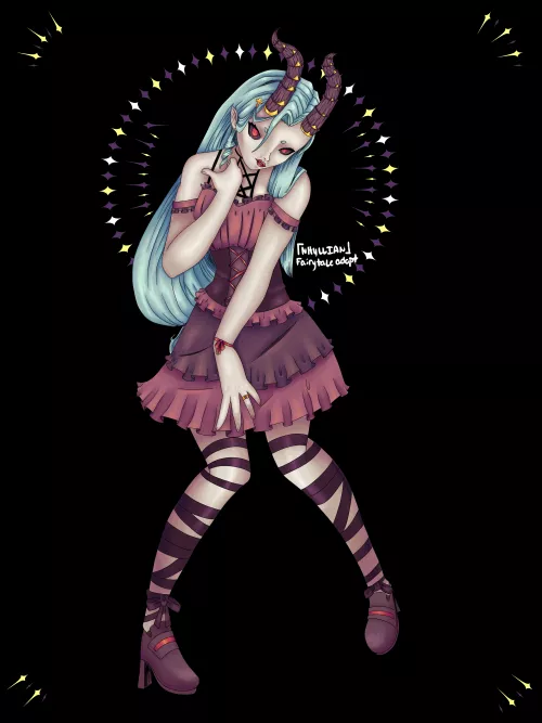 Demon Girl - Art by me