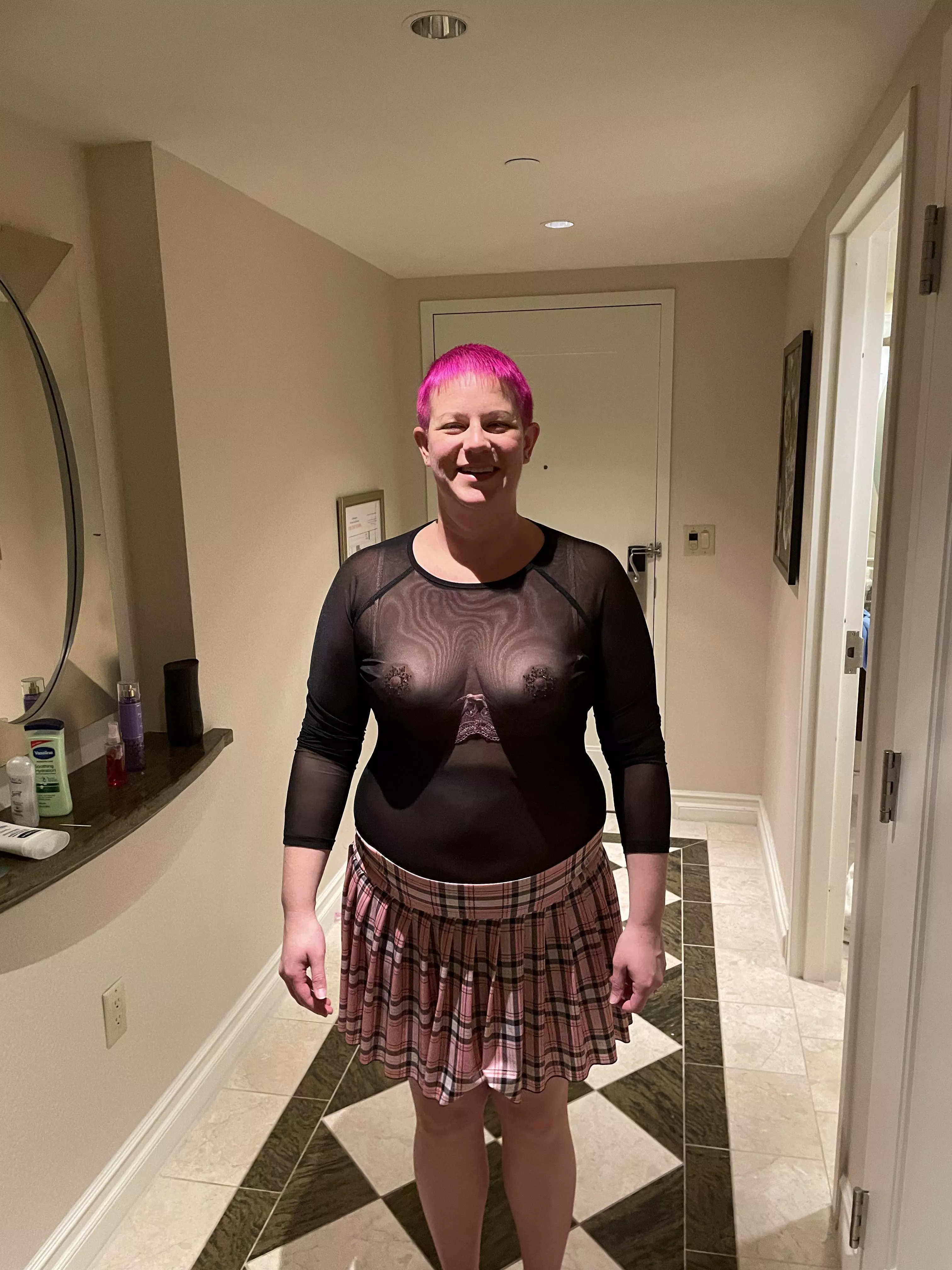 Do you like my latest hairstyle?