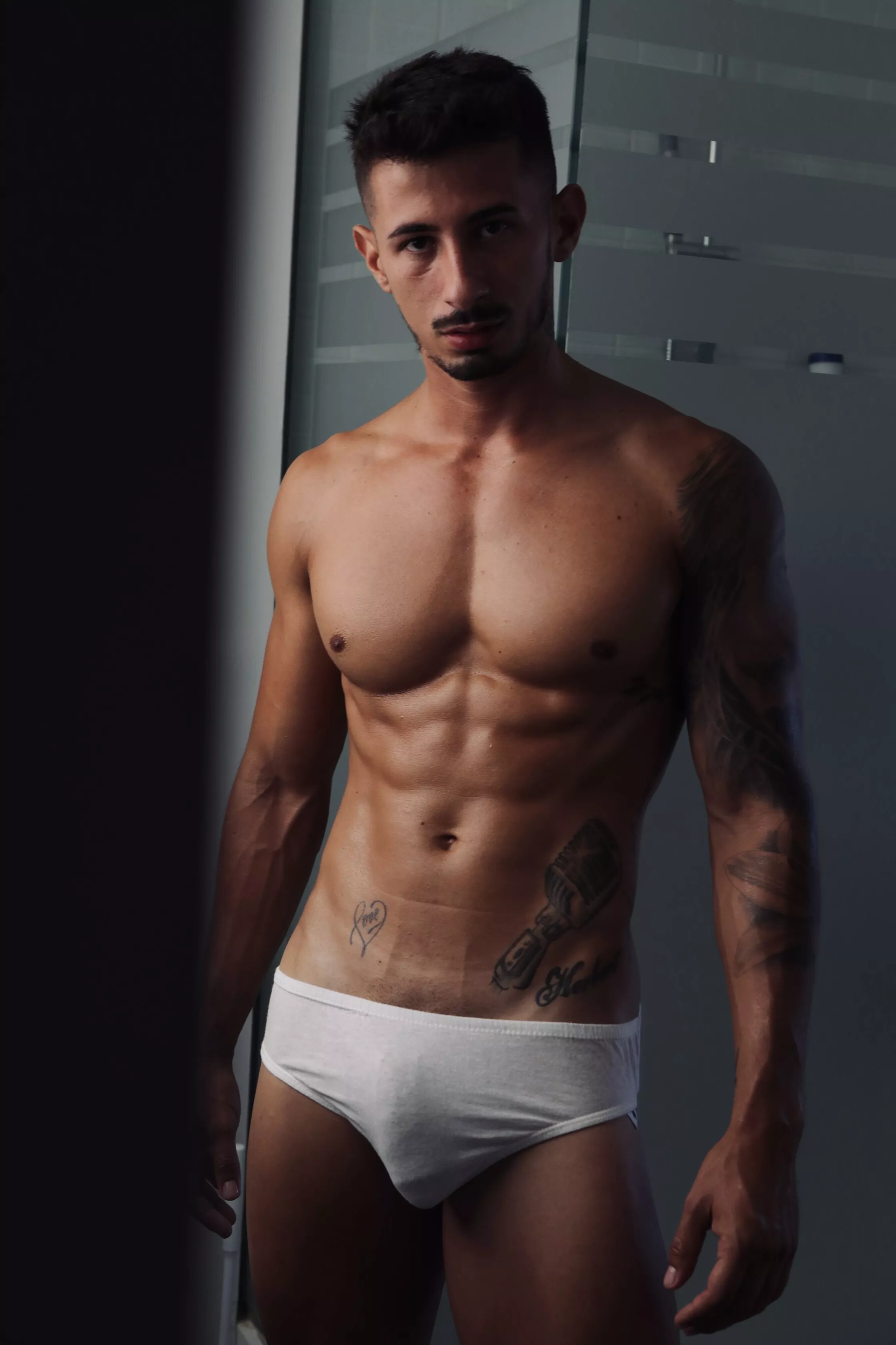 Faint outline but you can make it harder