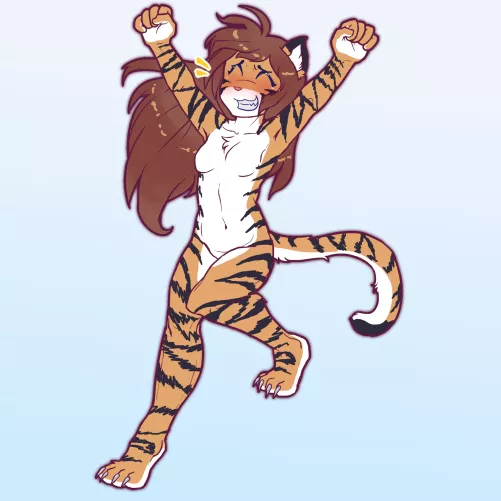 Flora from TwoKinds! Drawn by me :3