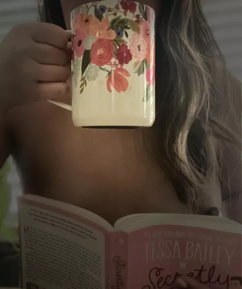 Gone a little wild today as I’ll be on hiatus. May your coffee always be as hot as you all are.