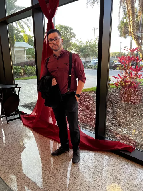 Had to dress to impress Saturday. How did I do? 😅