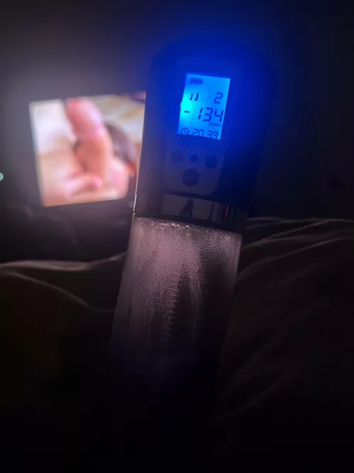 Haven’t pump in a while but feel so good