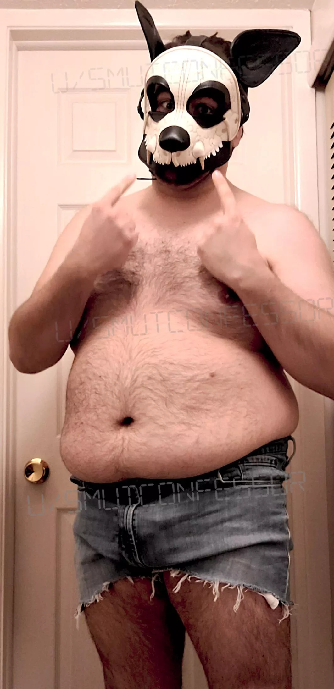 Hey now, my eyes are up here! But my 1980s unintentionally homoerotic slasher movie short shorts are down there...