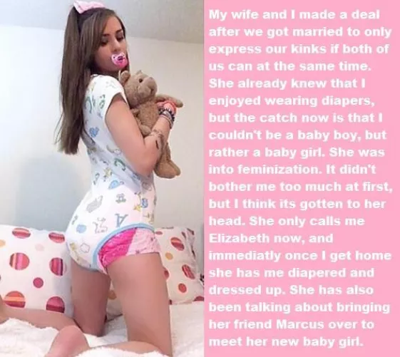 I am a little baby girl now. 💖💄💝