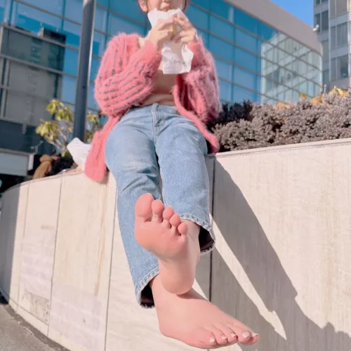 I'll rub my feet all over your face 😈