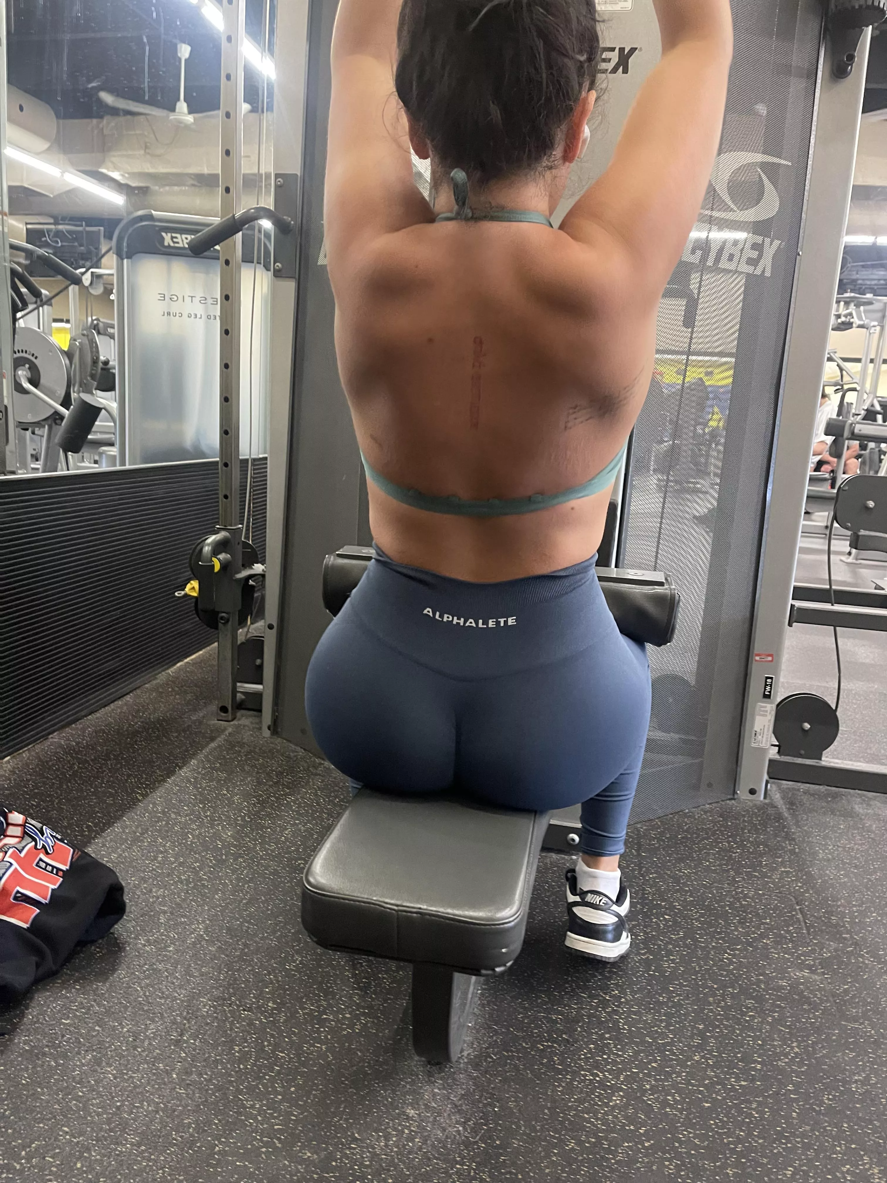 I’ve been working on my back!