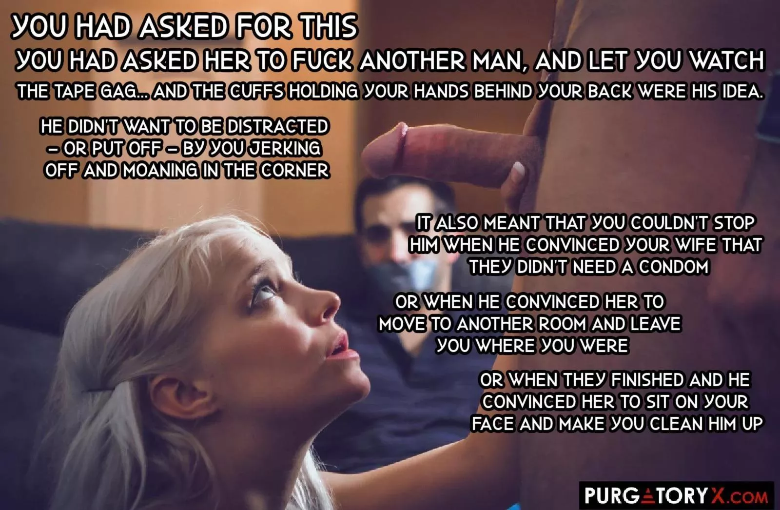 Jokes on them, hell probably still cum in his pants handsfree just listening. I know I would. 🤷‍♂️