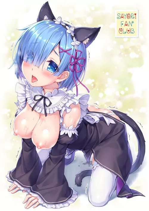 Kitty Rem is wet