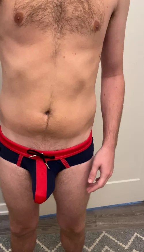 Outline in speedo