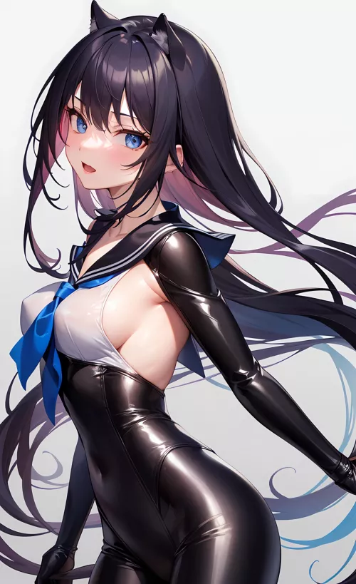 Sailor Bodysuit Neko