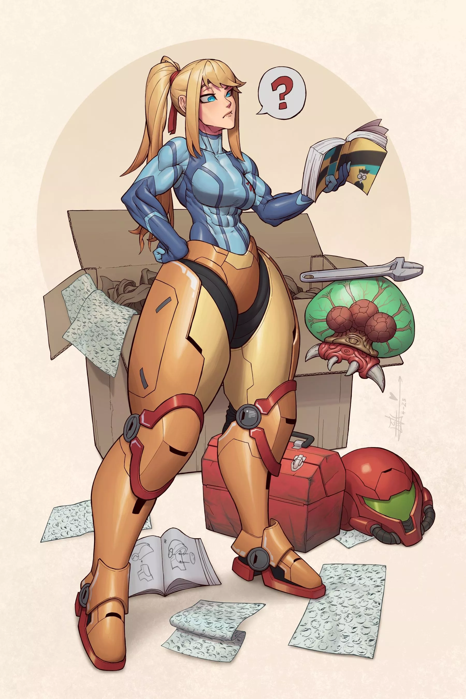 Samus (@JosephVirtuoso) [Metroid]
