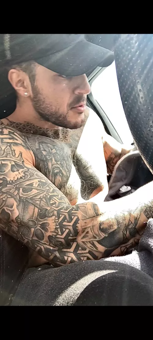 Tatted and hairy