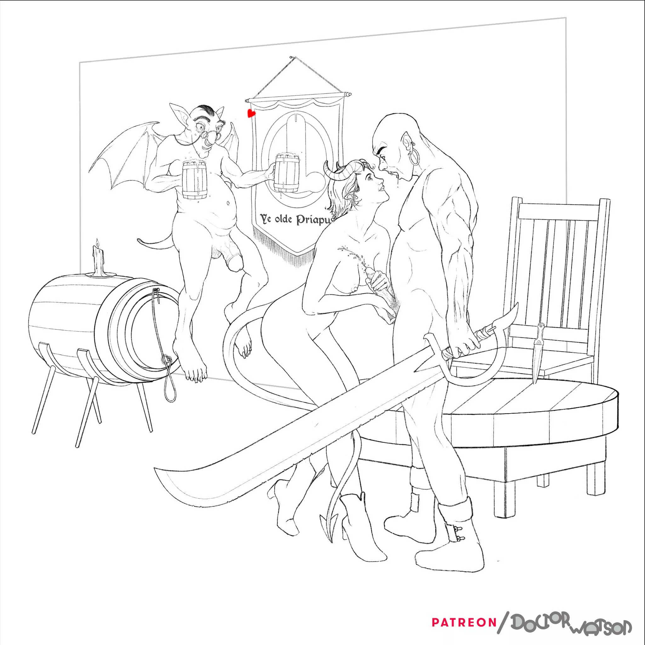 “Tavern Games”(DoctorWatson)[DnD]