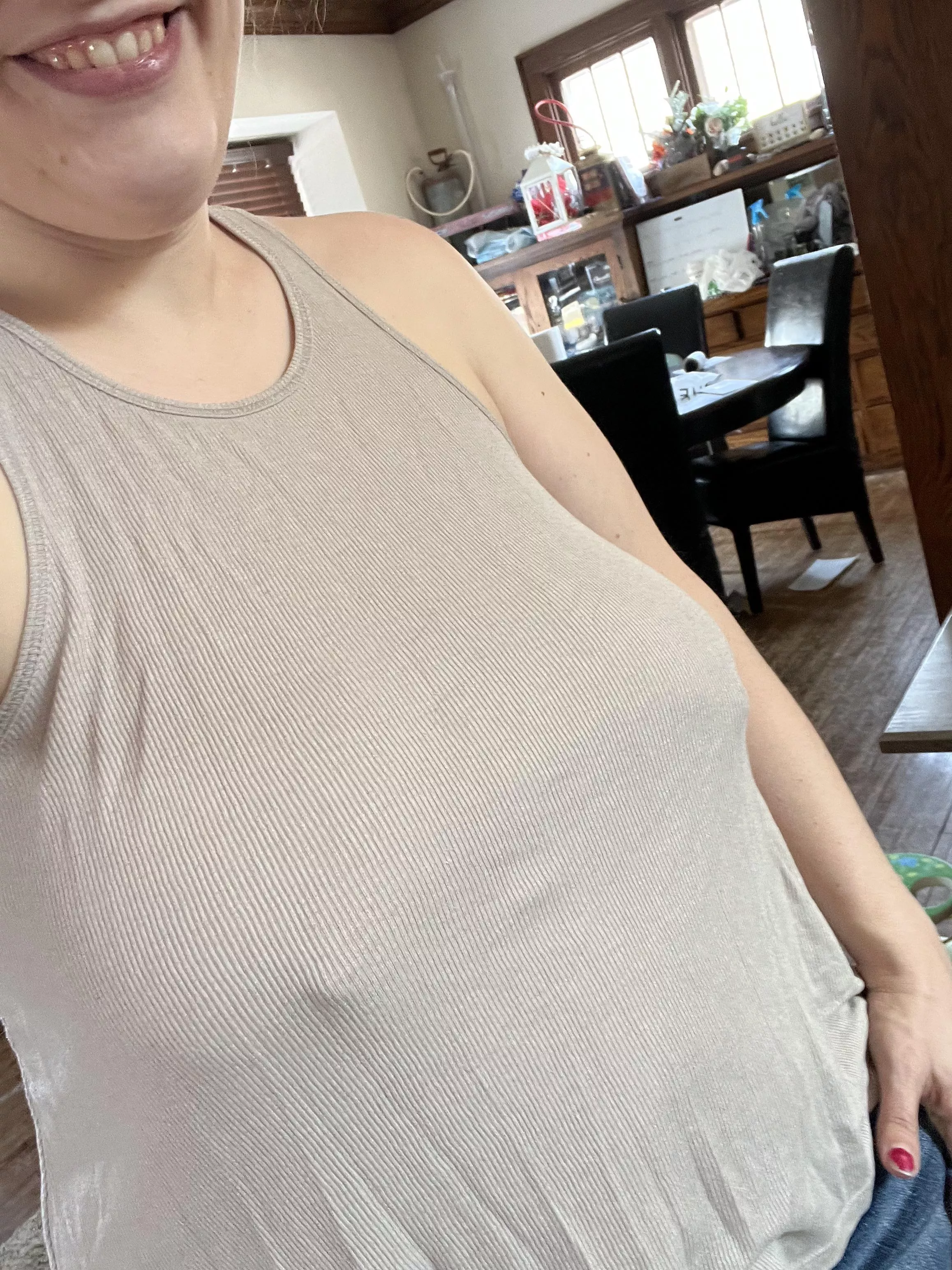 This tank out here doing the real work