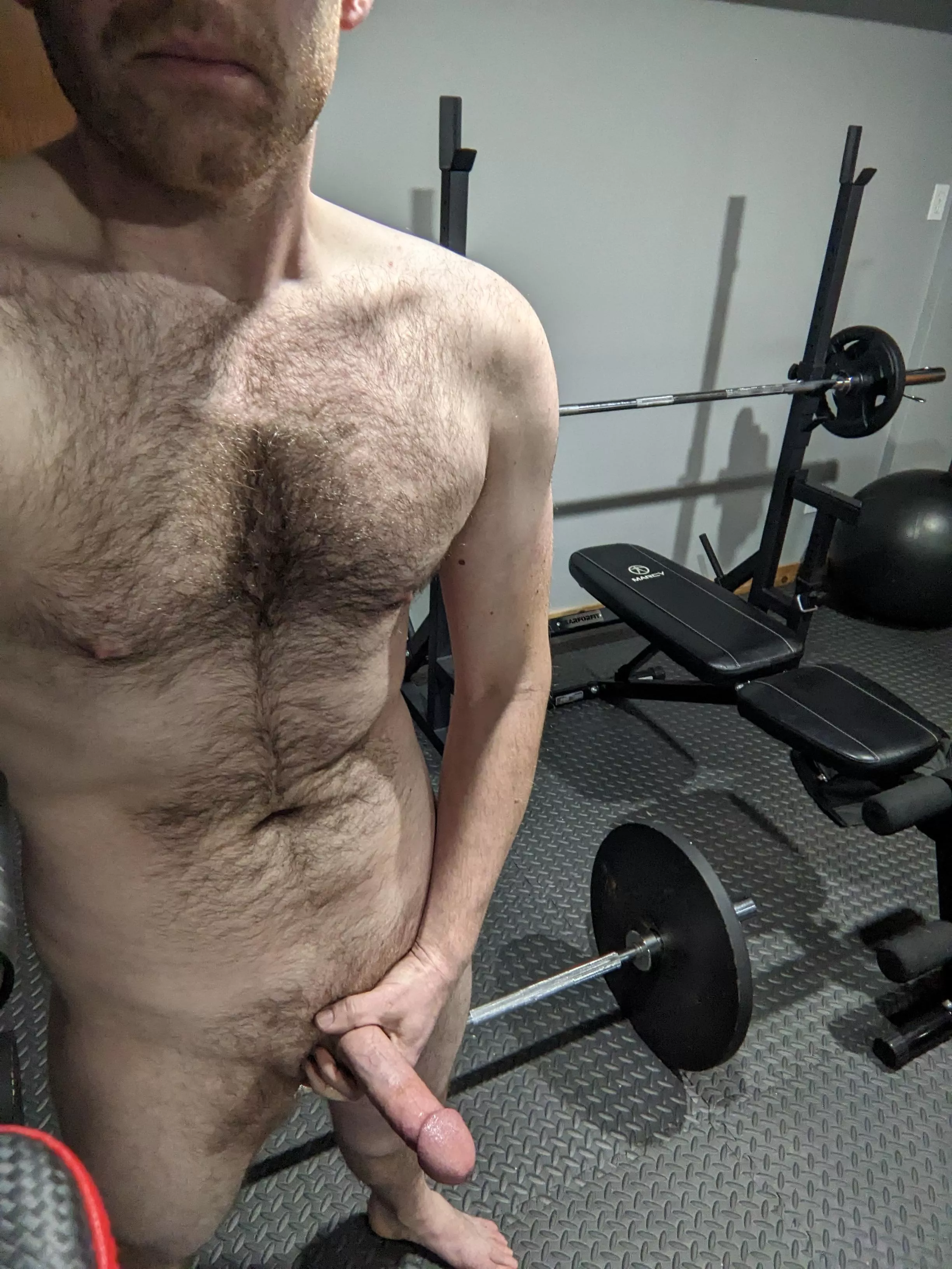 Trying to be productive in the gym...