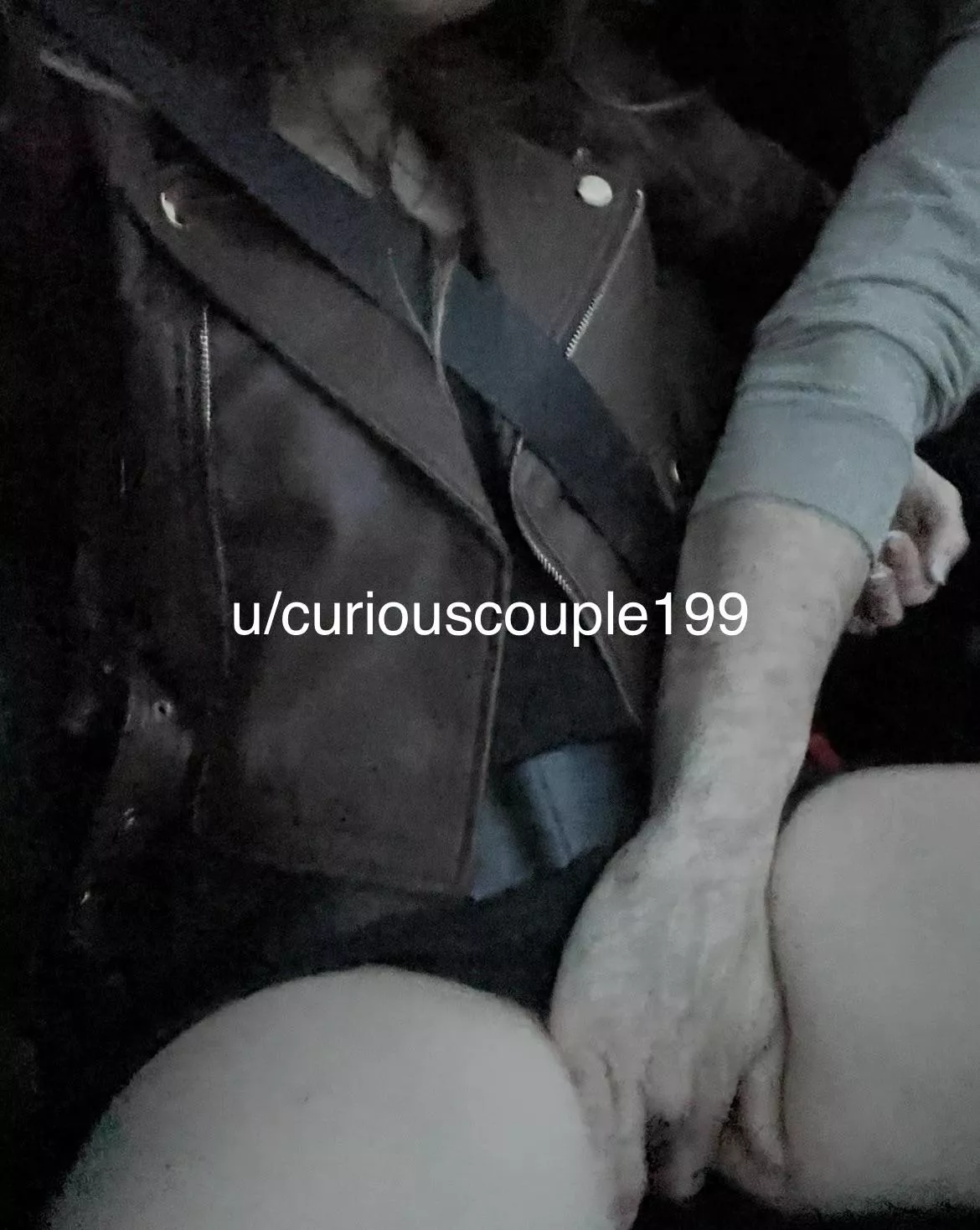 What other way to drive to dinner haha too bad it was a double date