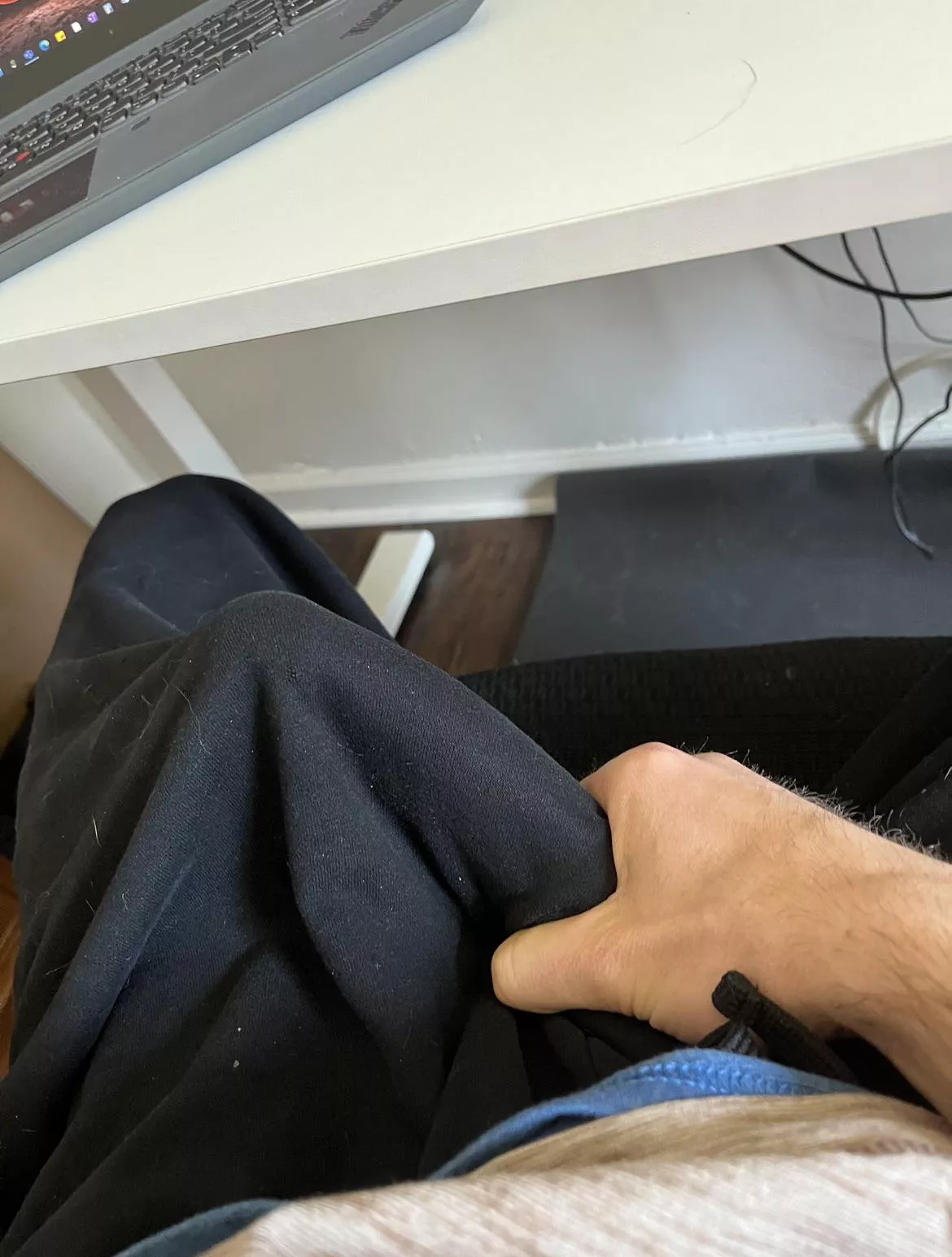 Who likes grey sweatpants