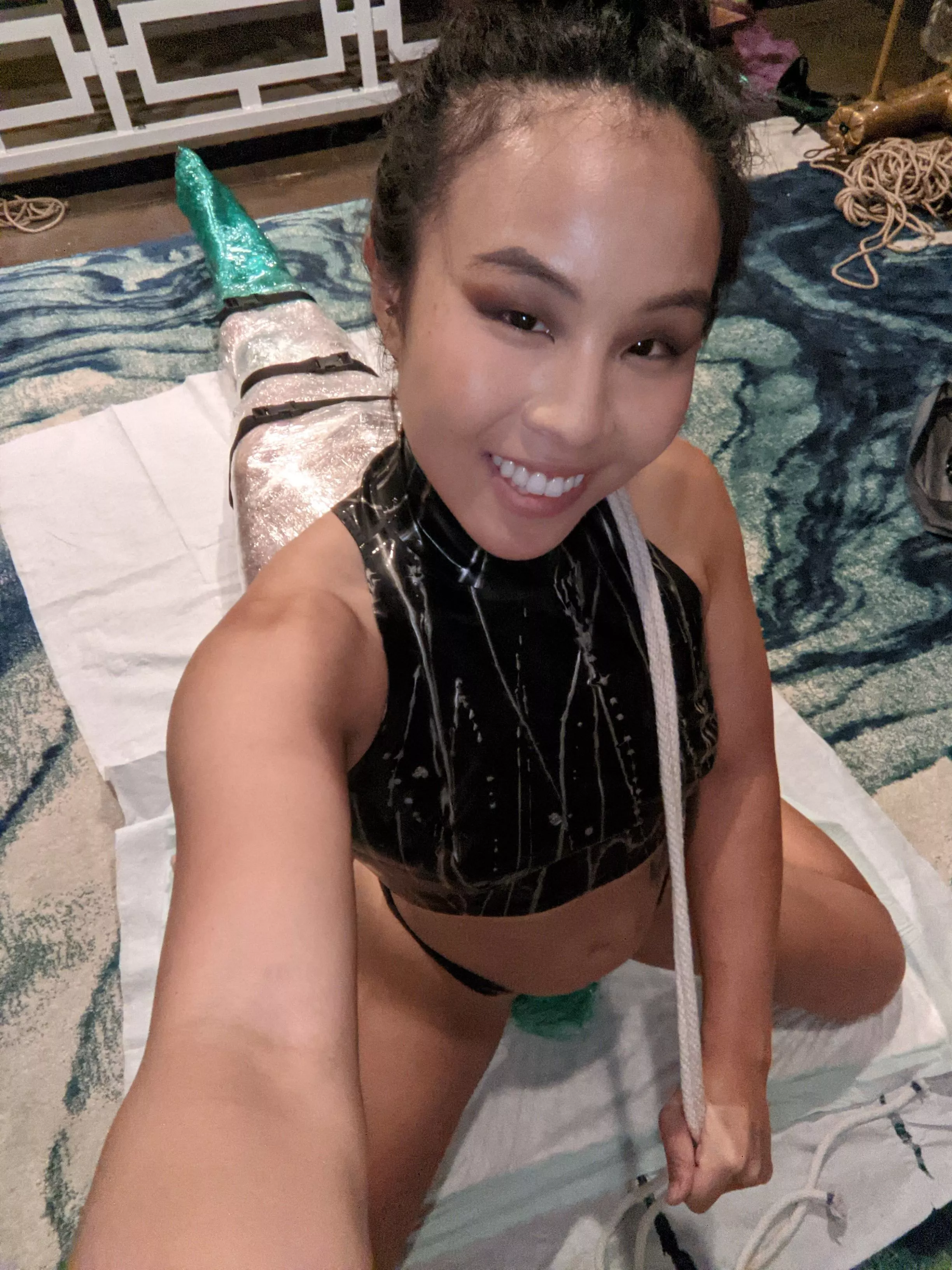 Who needs to get their face violated by my ass like this?