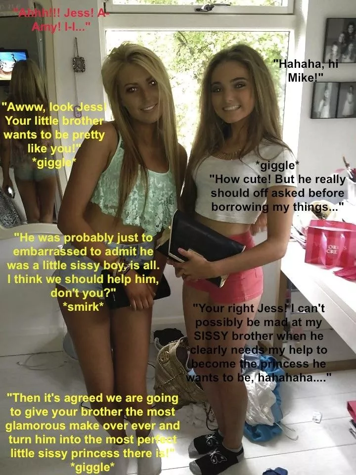 You have been caught little sissy princess 💖