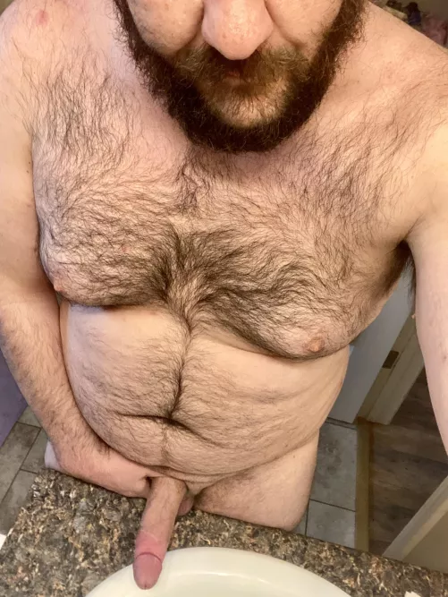 Bend over for me before we get in the shower