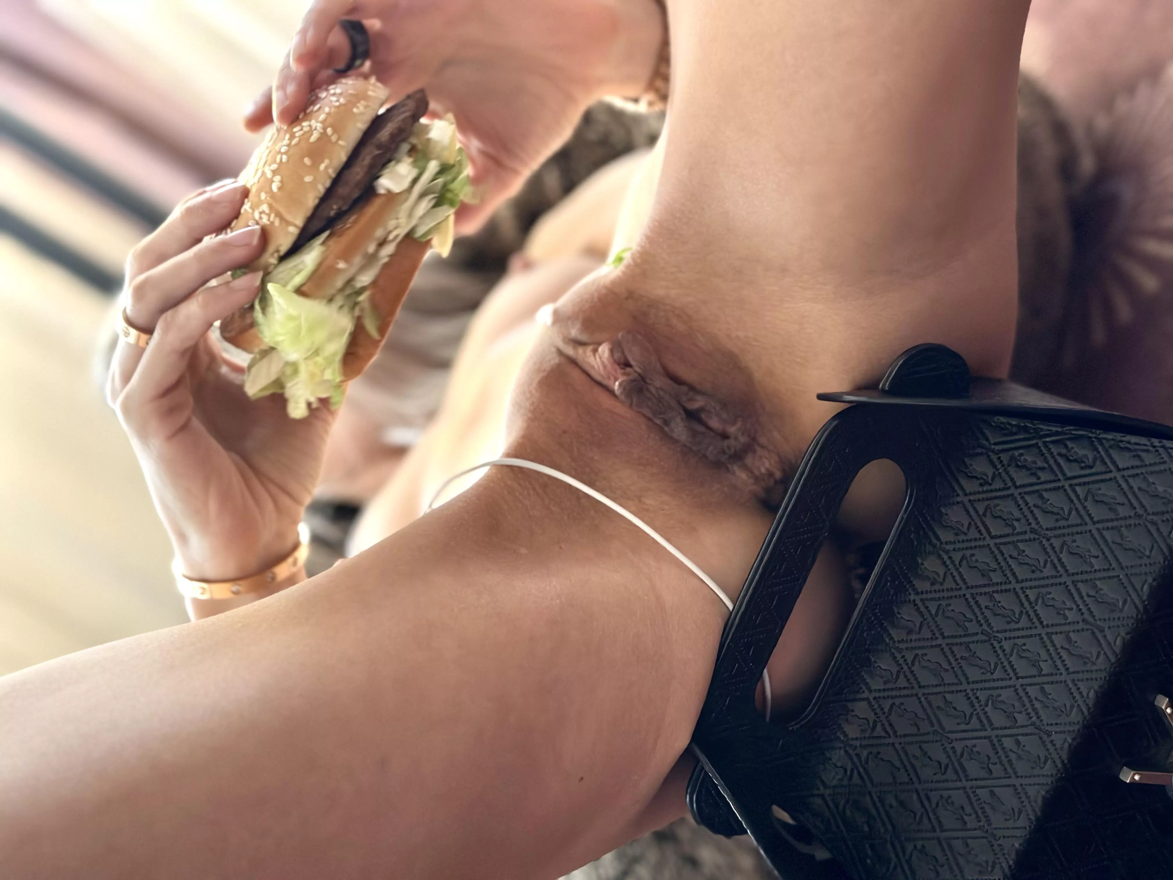 Day trip and fast food.