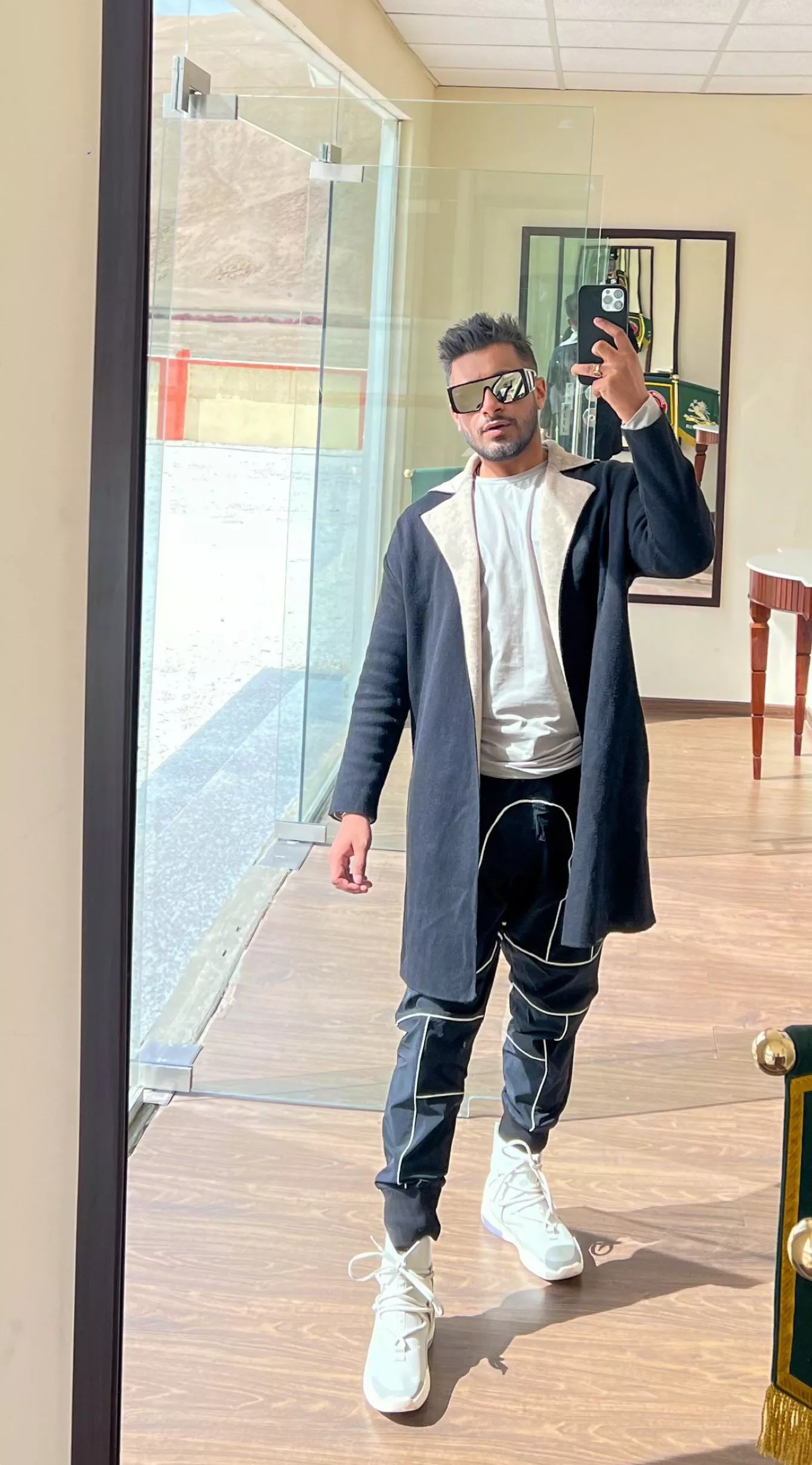 Fit check before trek