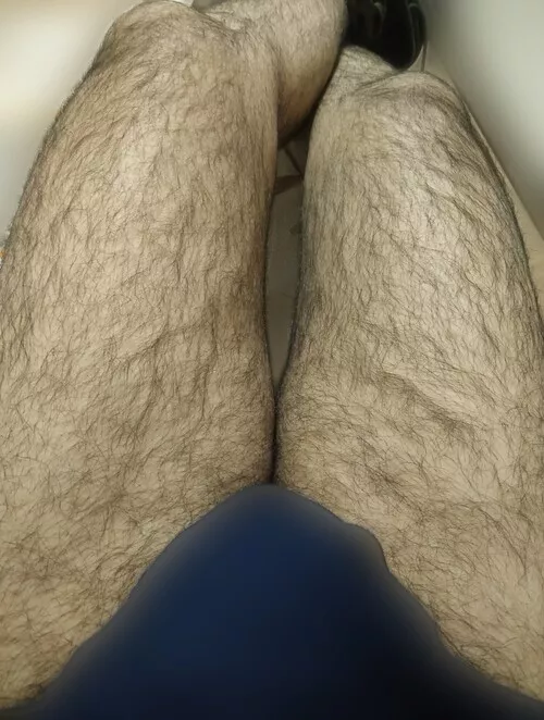 Hairy thighs