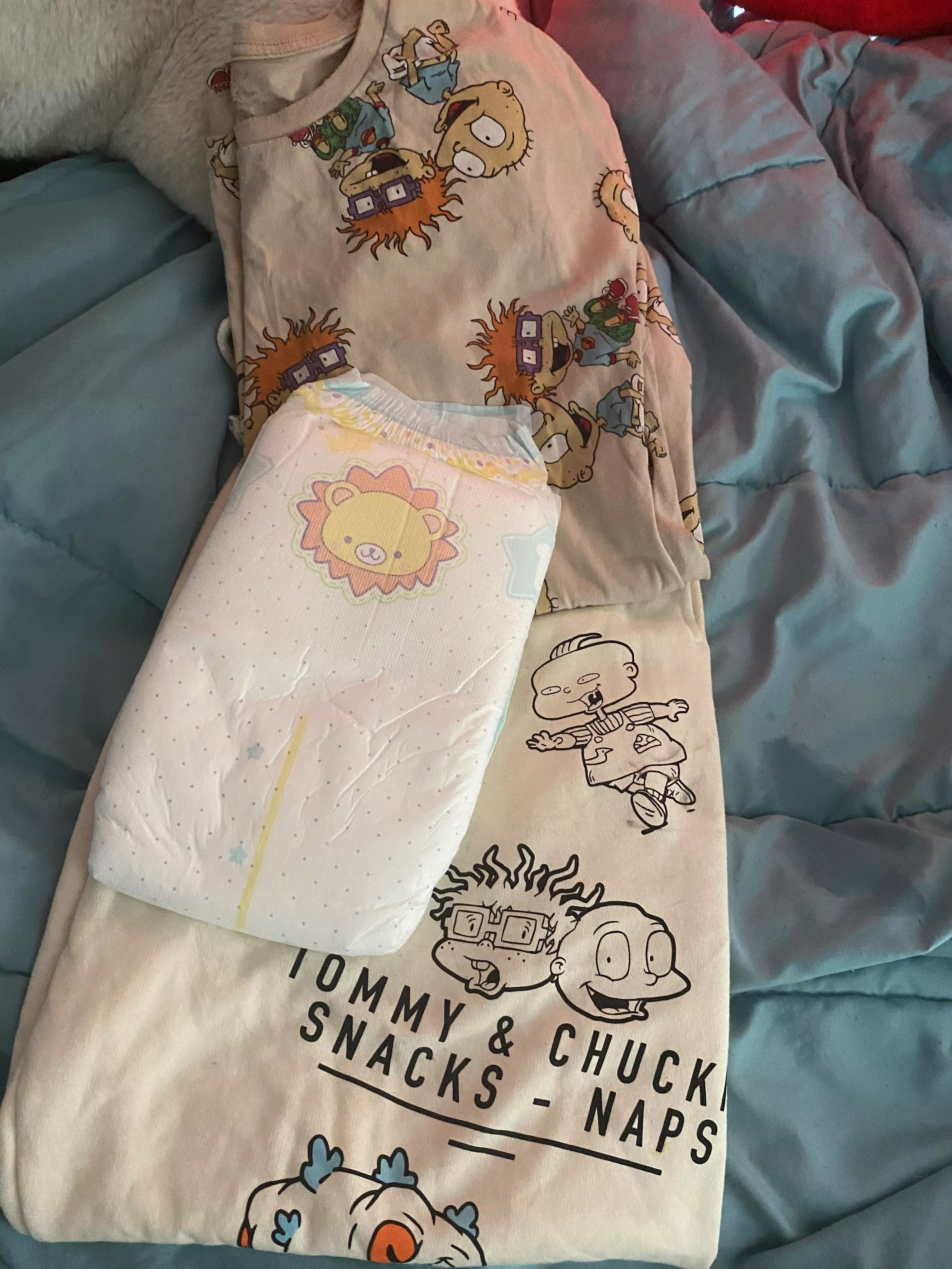 Having a cute comfy day