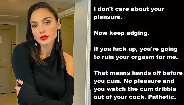 I don't care about your pleasure