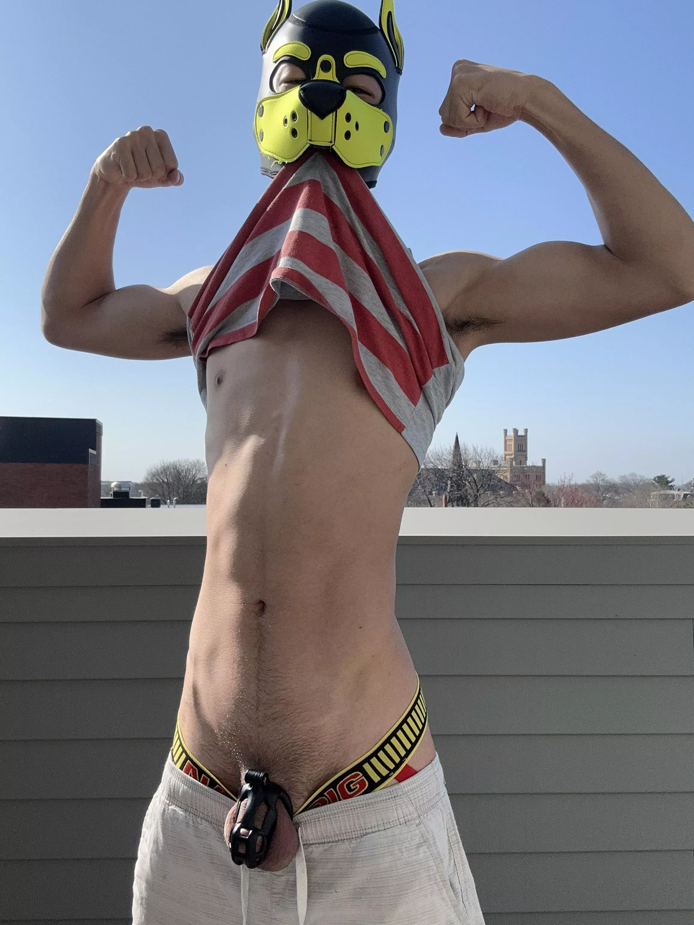 I’m at my best when showing off