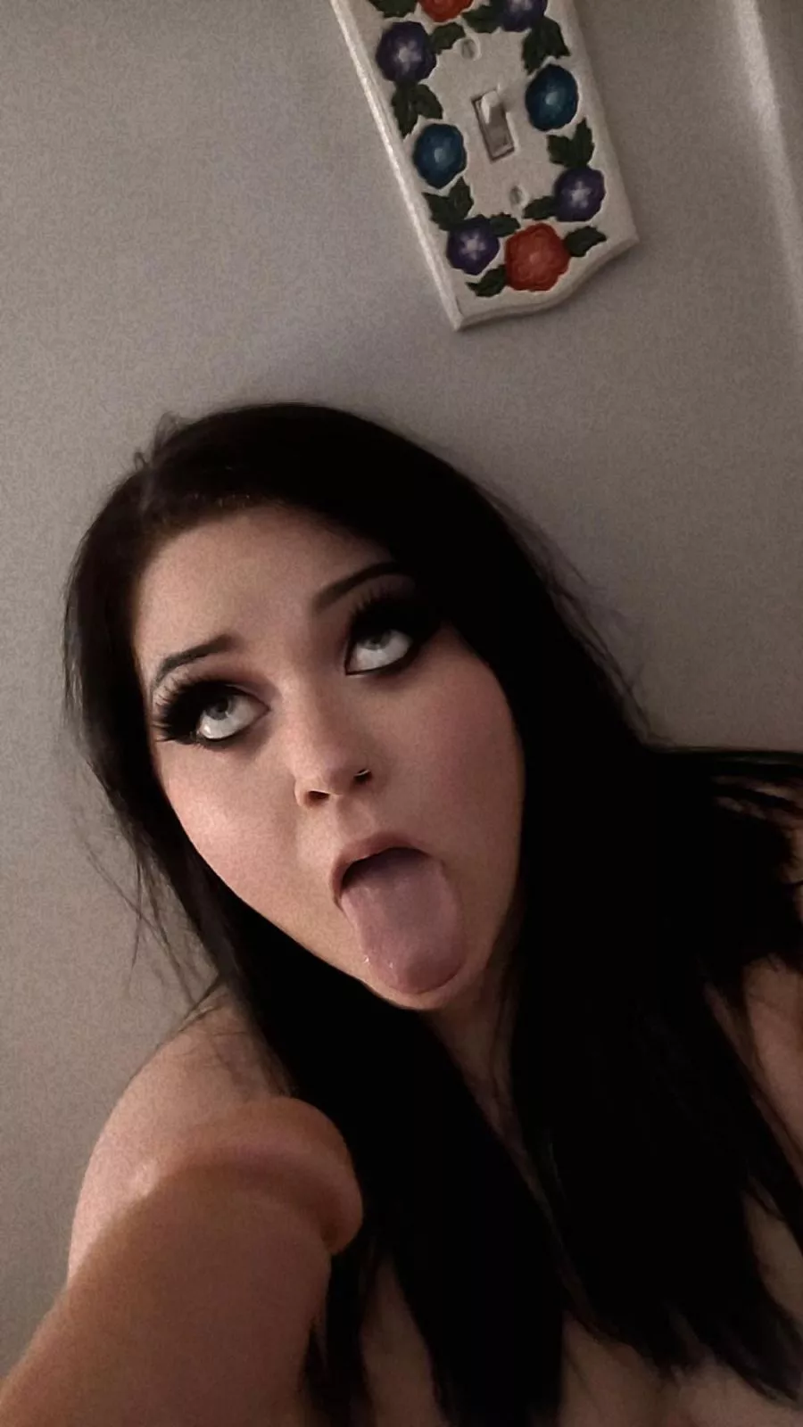 Just me up against a wall