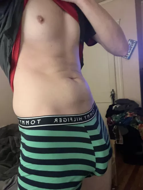 My favorite pair of underwear. Would you slide them off? 😏